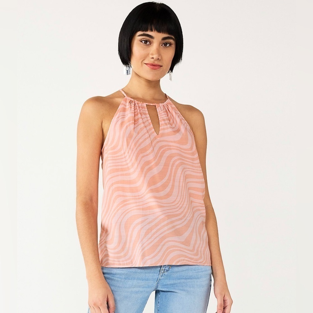 Nine West High Neck Tank l SIZE S
